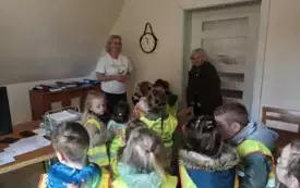 Galeria aktualności WIZYTA PRZEDSZKOLAK&Oacute;W W PPSSE W DRAWSKU POMORSKIM 1