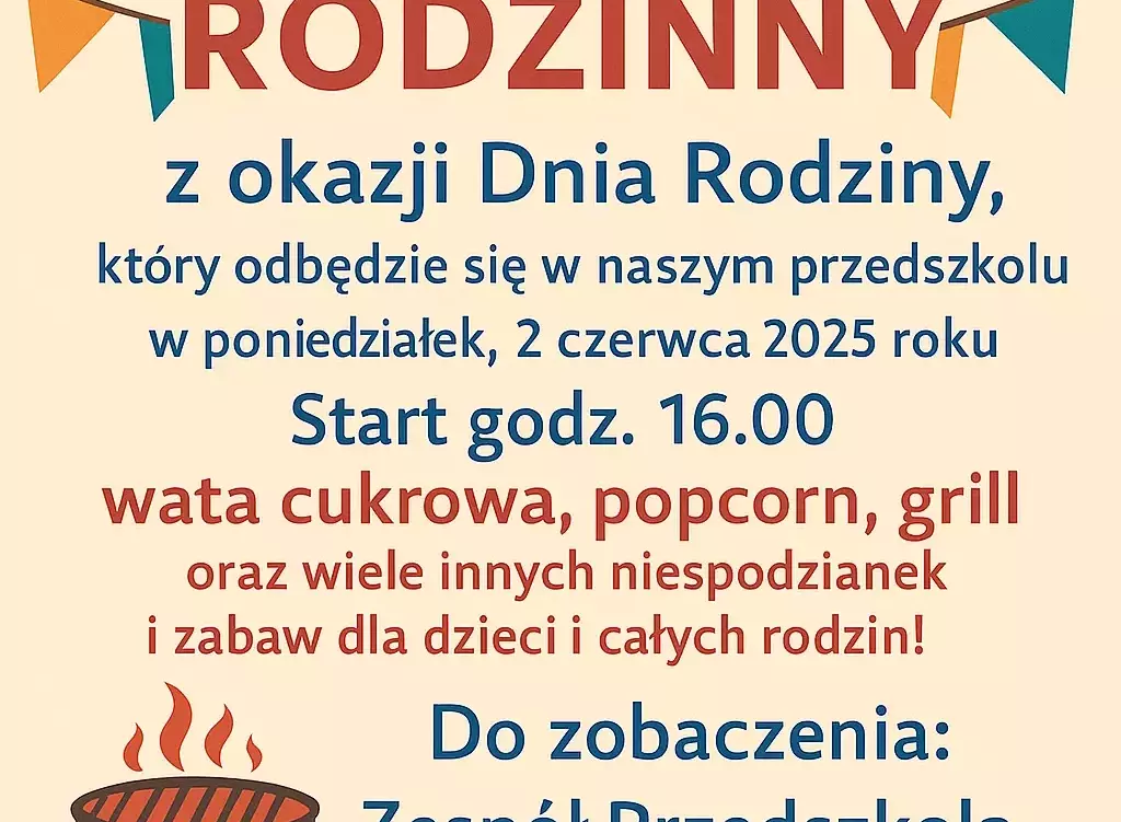 Zdjęcie do ZAPRASZAMY NA FESTYN RODZINNY!