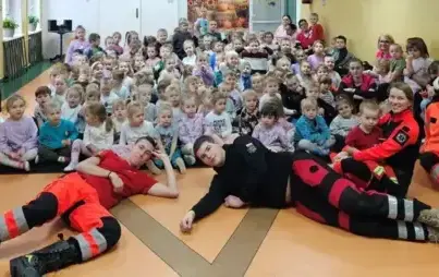 RATOWNICY MEDYCZNI W PRZEDSZKOLU