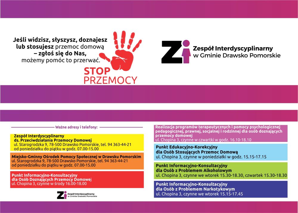 Zdjęcie do GDZIE SZUKAĆ POMOCY? INFORMATOR O DOSTĘPNYCH FORMACH WSPARCIA DLA MIESZKAŃC&Oacute;W GMINY!